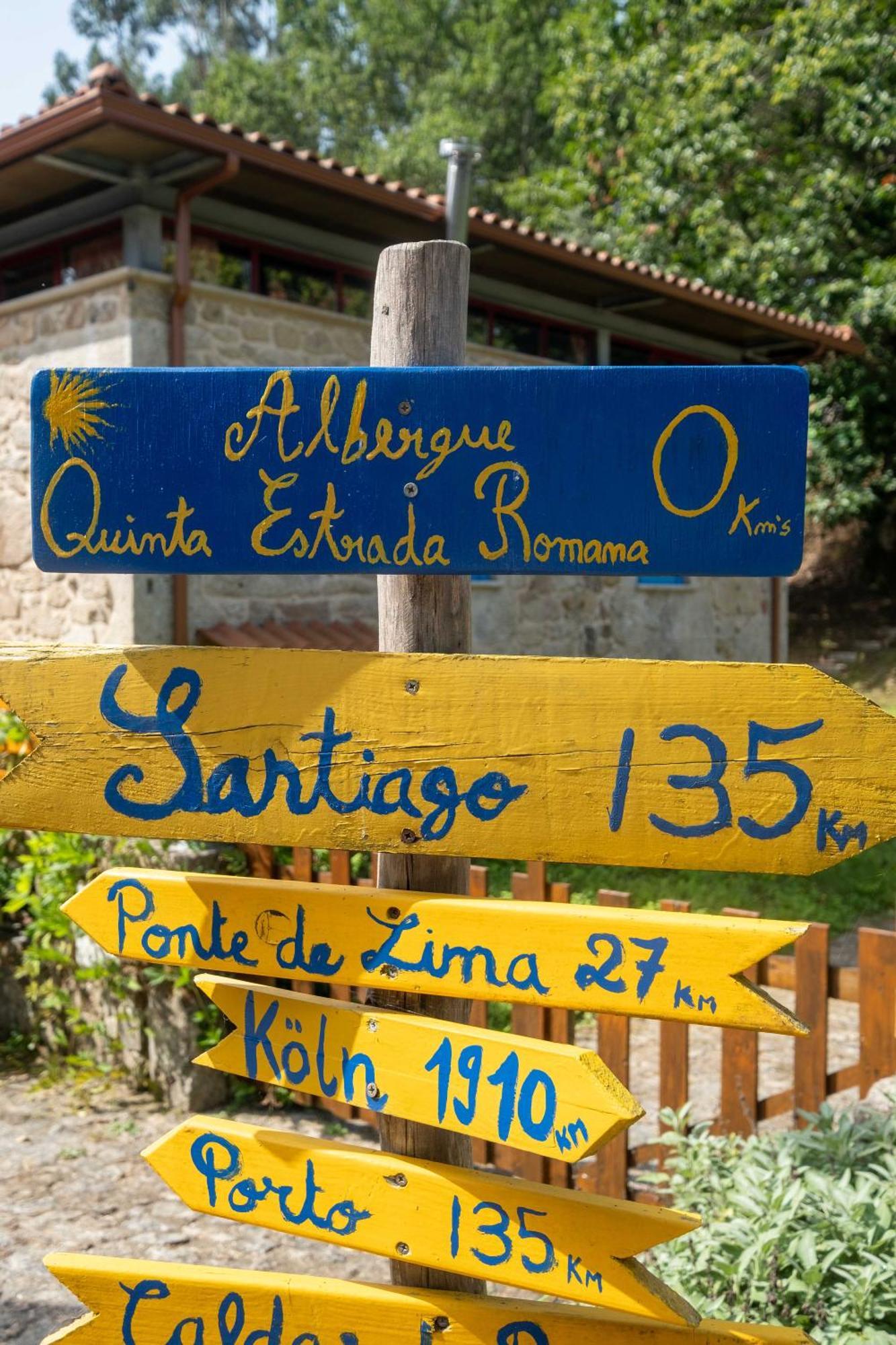 Quinta Estrada Romana - Albergue De Peregrinos Cerdal Eksteriør billede